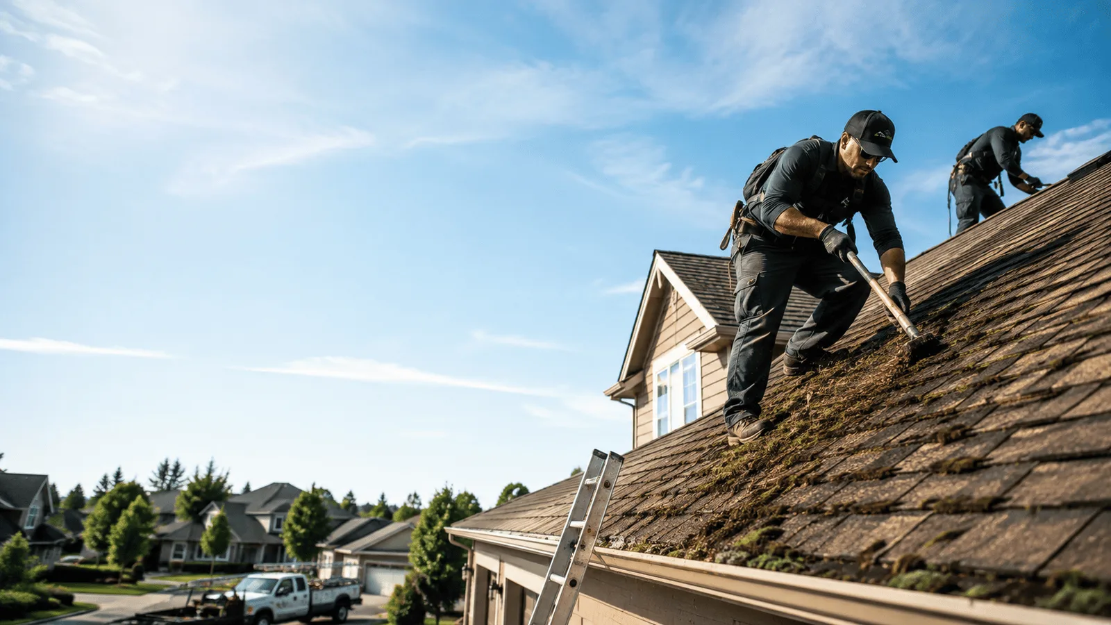 Roof Moss Removal in Ridgecrest, CA near me